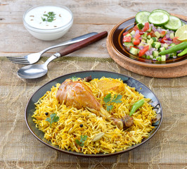 Chicken Biryani, Famoust Food of Pakistani & Indian People