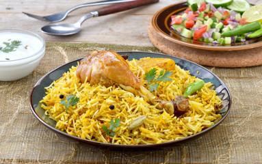 Chicken Biryani, Famoust Food of Pakistani & Indian People