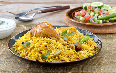 Chicken Biryani, Famoust Food of Pakistani & Indian People