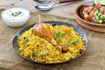 Chicken Biryani, Famoust Food of Pakistani & Indian People