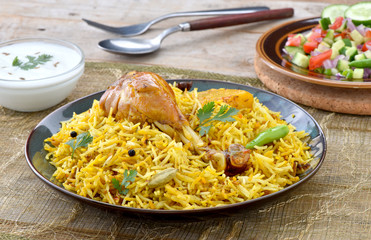 Chicken Biryani, Famoust Food of Pakistani & Indian People