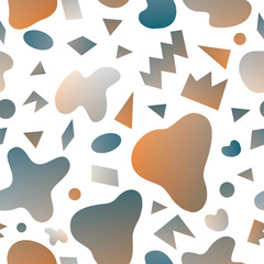 Seamless geometric gradient pattern