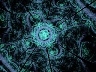 abstract fractal background