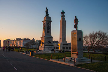 Plymouth Hoe sunset