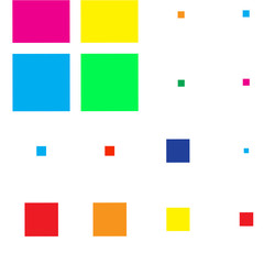 Image of colored  squares