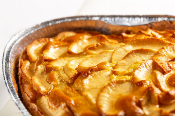 Tasty Delicious Homemade fresh baked Apple pie