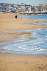 Onde sulla costa romagnola