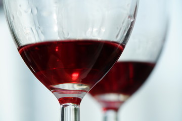 glass of red wine