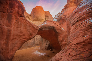 Sand Dunes Arch