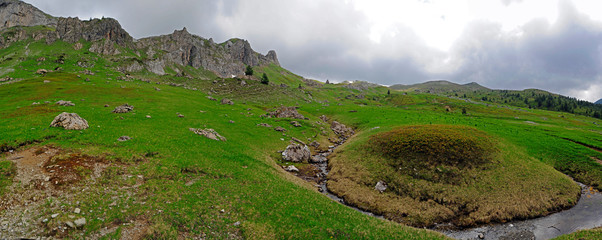 Quellbereich im Nationalpark Prokletije in Montenegro 