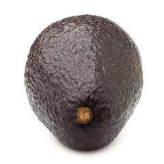 avocado, clipping path, isolated on white background full depth of field