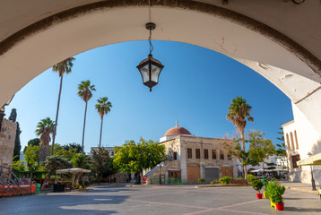 view on Old Town of Kos island, Greece