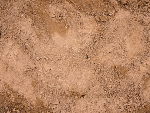 Abstract texture of soil background