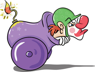 Cannonball Clown