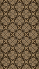 Ornate geometric pattern and abstract colored background