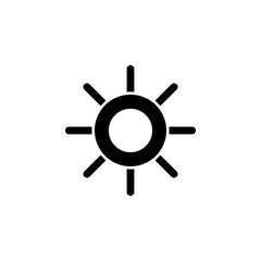 adjust contrast icon. Signs and symbols can be used for web, logo, mobile app, UI, UX