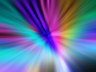 Abstract Colour Rays Background Art