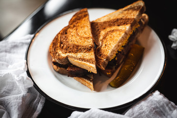 Pastrami Brisket Reuben