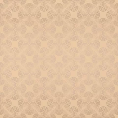 Poster Seamless abstract pattern. Texture in yellow colors. © Sergey