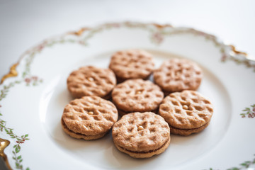 Girl Scout Dosidos Peanut Butter Cookies