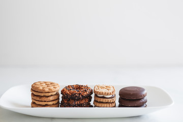 Girl Scout Cookies Mixed Samoas Dosidos Tagalongs S'mores