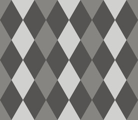 Seamless abstract background with rhombuses. Infinity geometric pattern. Vector illustration. 