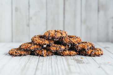 Girl Scout Samoa Cookies