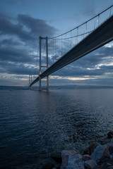 Fototapeta na wymiar Osman Gazi Bridge (Izmit Bay Bridge). Izmit, Kocaeli, Turkey
