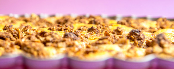 apple pie with oat flakes