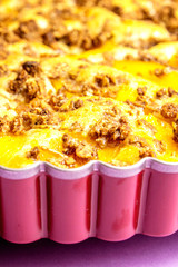 apple pie with oat flakes