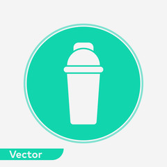 Shaker vector icon sign symbol
