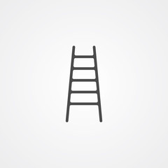 Ladder vector icon sign symbol