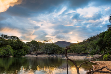 Corocoro river, Yutaje Amazona basin. Venezuela