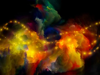 Rolgordijnen Cosmic Colors. © agsandrew