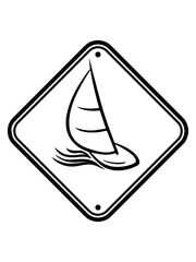 zone hobby gebiet schild vorsicht warnung gefahr achtung meer wellen boot segeln schiff segelboot wasser schwimmen verein crew kapitän yacht segelschiff logo design clipart