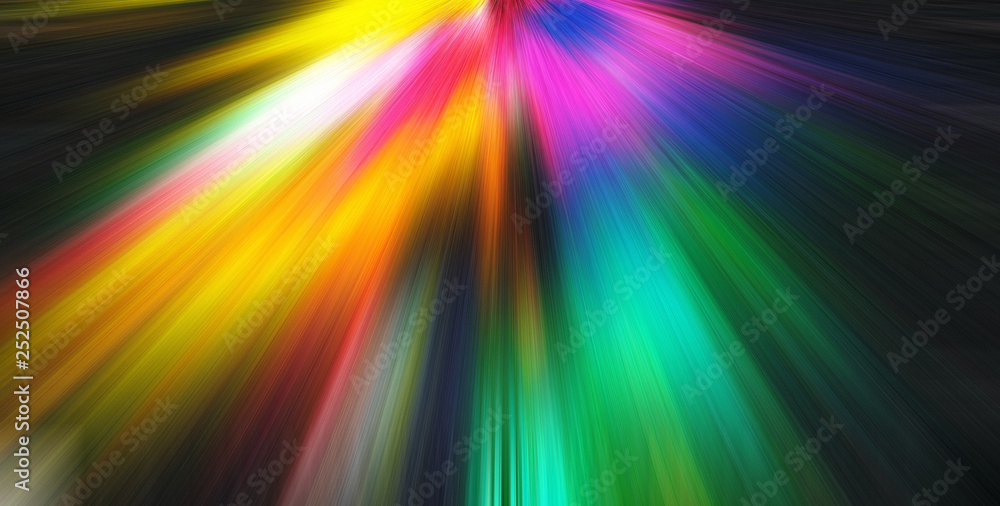 Poster abstract radial zoom motion design gradient blur