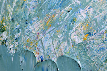 Abstract atristic oil background. Oils on canvas.