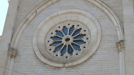 Chiesa parrocchiale dei Salesiani della SS. Redentore nella città di Bari. Sud Italia