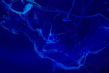 Blue paint mixed with a small amount of white