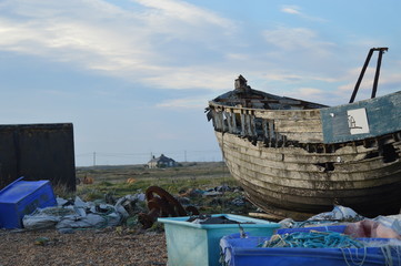 Boat on Dungeness