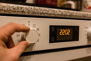 oven dial time set