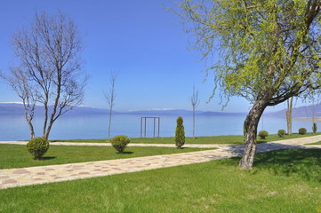 Lake Ohrid Waterfront, Macedonia