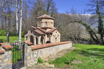 Church in Macedonia near Ohrid Lake