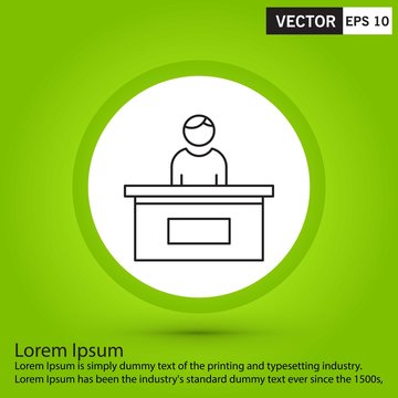 Vector reciption icon