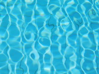 Fondo azul Piscina