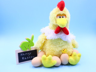 Colorful Easter Composition