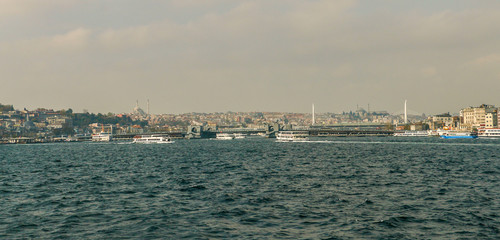 Looking İnstanbul through the bosphorus