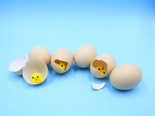 Colorful Easter Composition