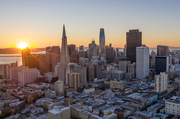 San Francisco downtown skyline
