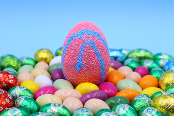 Colorful Easter Composition